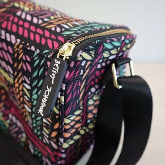 Betsey Johnson TBJ-1300 Women's Multicolor Insulated Cube Lunch Tote - Picture 8 of 8